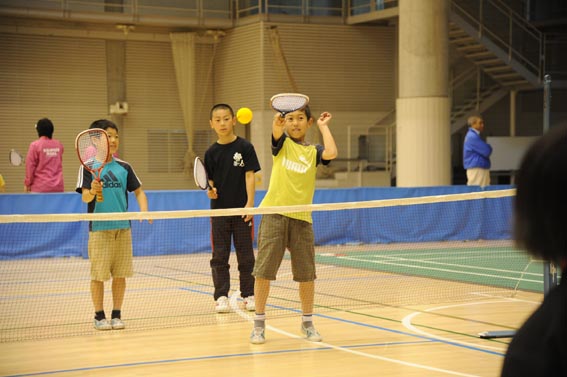 女子選抜イベント・ミニチュアテニス