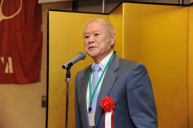 ⑥日本代表に４名輩出したナガセケンコー㈱　長瀬社長の挨拶.JPG