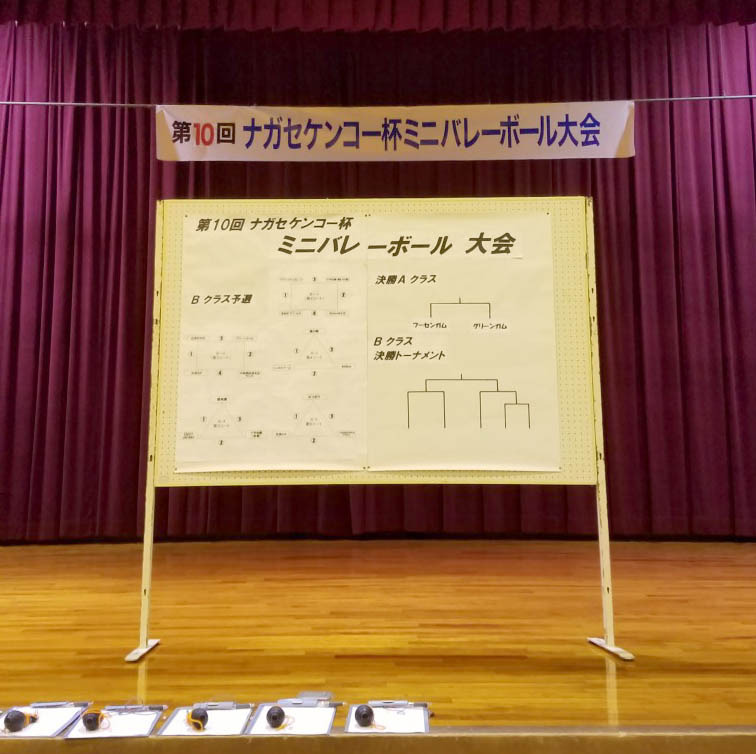 ナガセケンコー杯ミニバレーボール大会