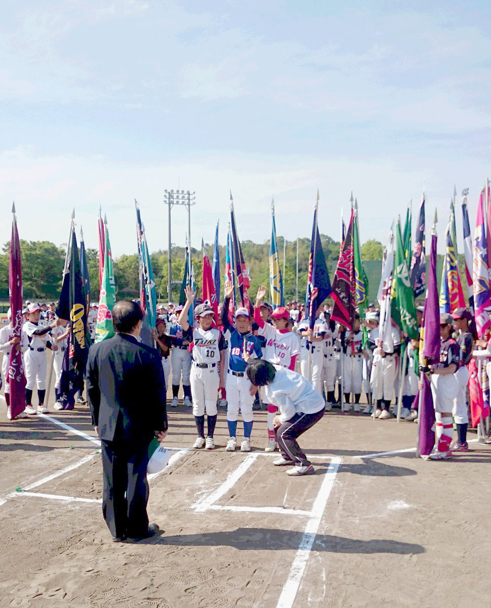 三重県小学生男女ソフトボール大会選手宣誓.JPG