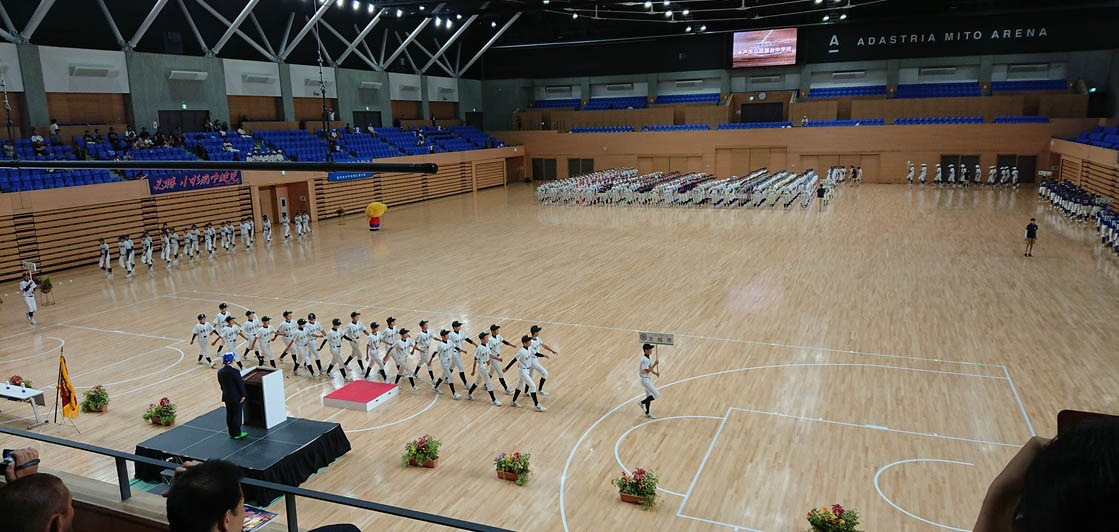 水戸市長旗東日本少年野球軟式野球大会