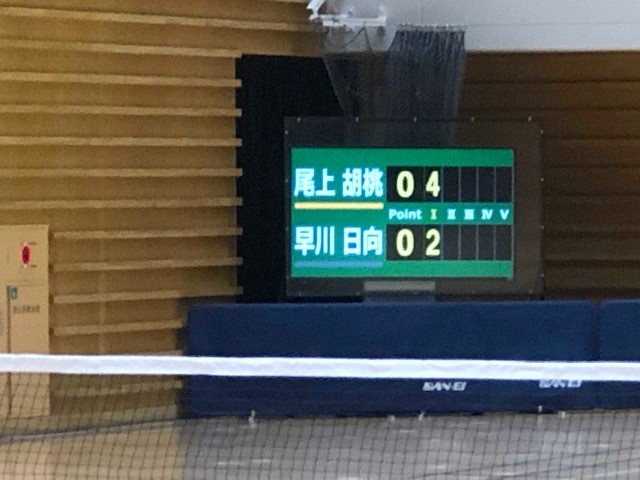 尾上選手（日体桜友会）が逆転で優勝！