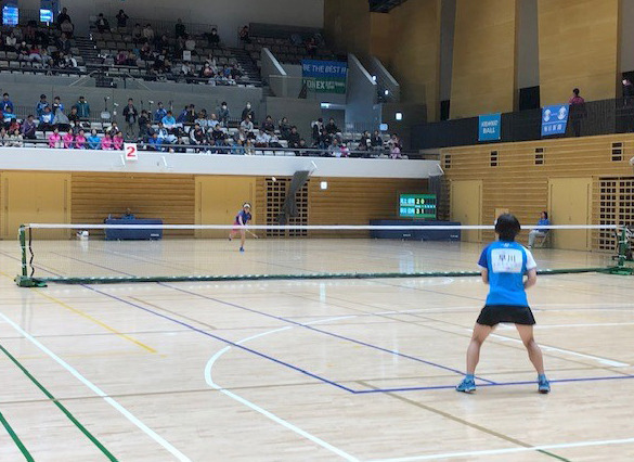 女子シングルス決勝スタート