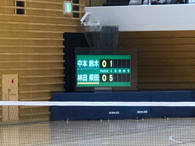 林田・柴田ペア（ヨネックス）が、5-1で優勝！