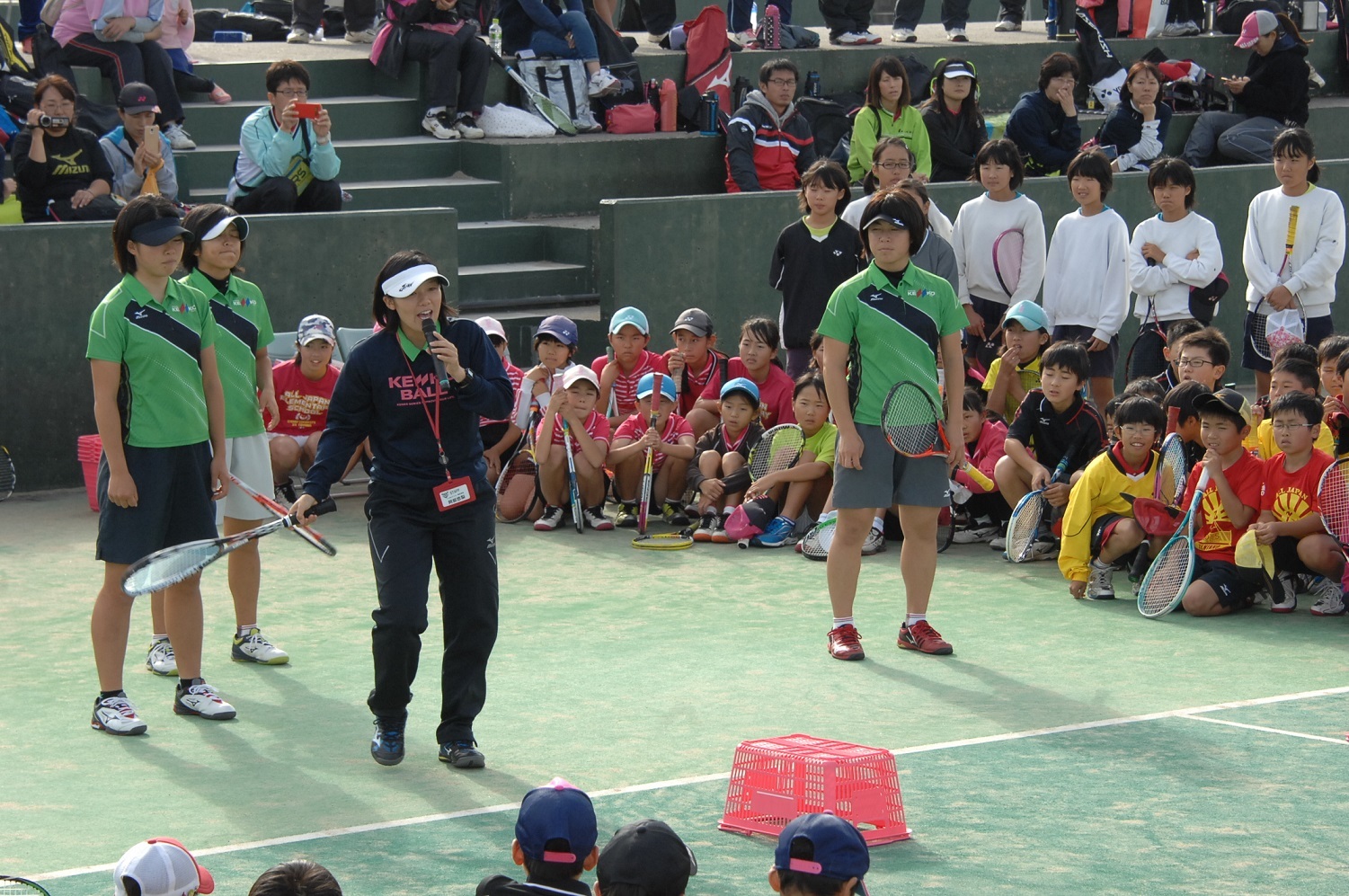 第14回ＫＥＮＫＯ　ＣＵＰ/ジュニアソフトテニス大会フォトアルバム　②講習会編