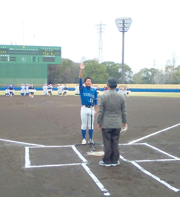 東都学生軟式野球春季リーグ戦　開会式