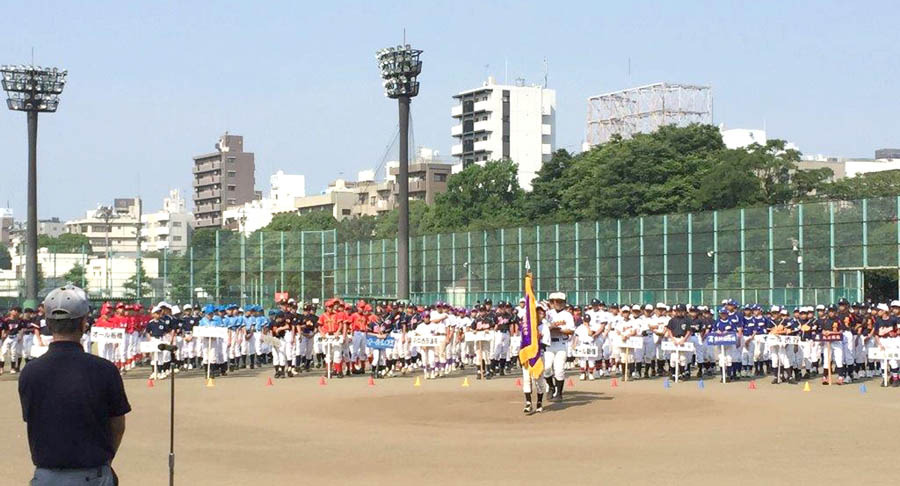 第12回東京学童選抜野球大会開会式