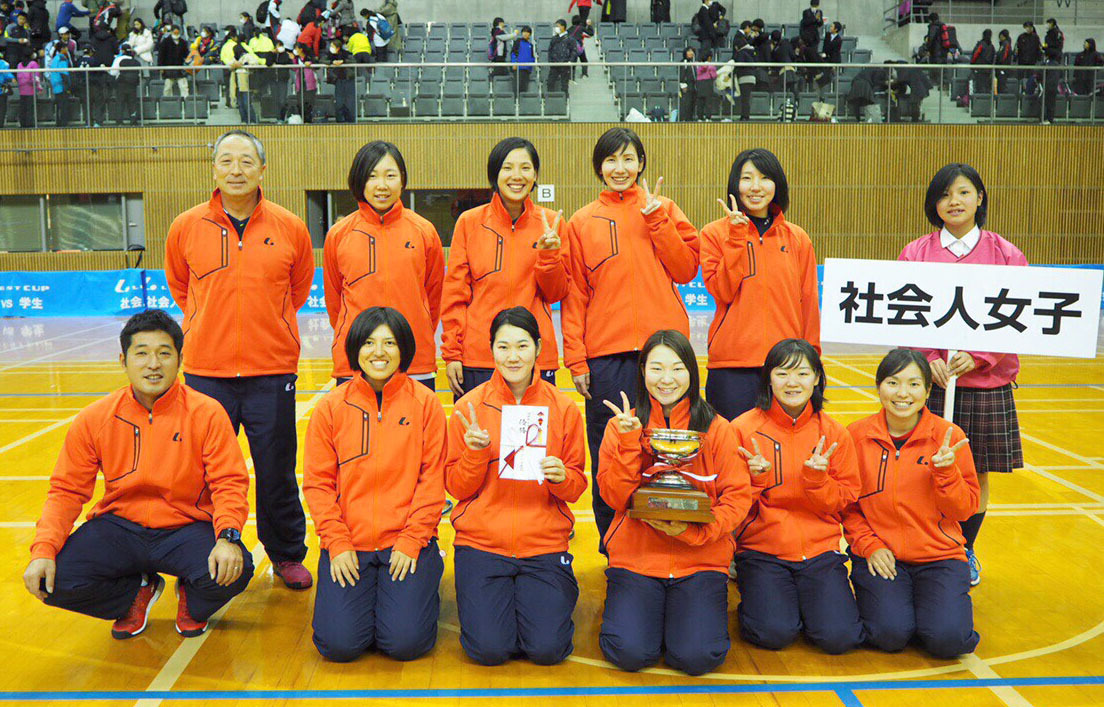 全日本社会人対学生対抗インドアソフトテニス大会