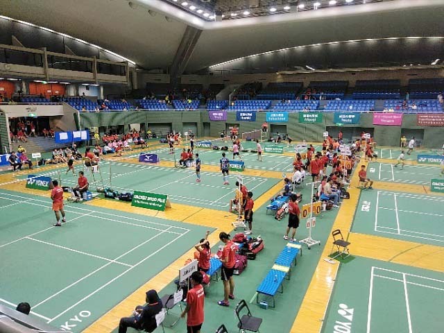 ジュニアスポーツアジア交流大会バドミントン競技