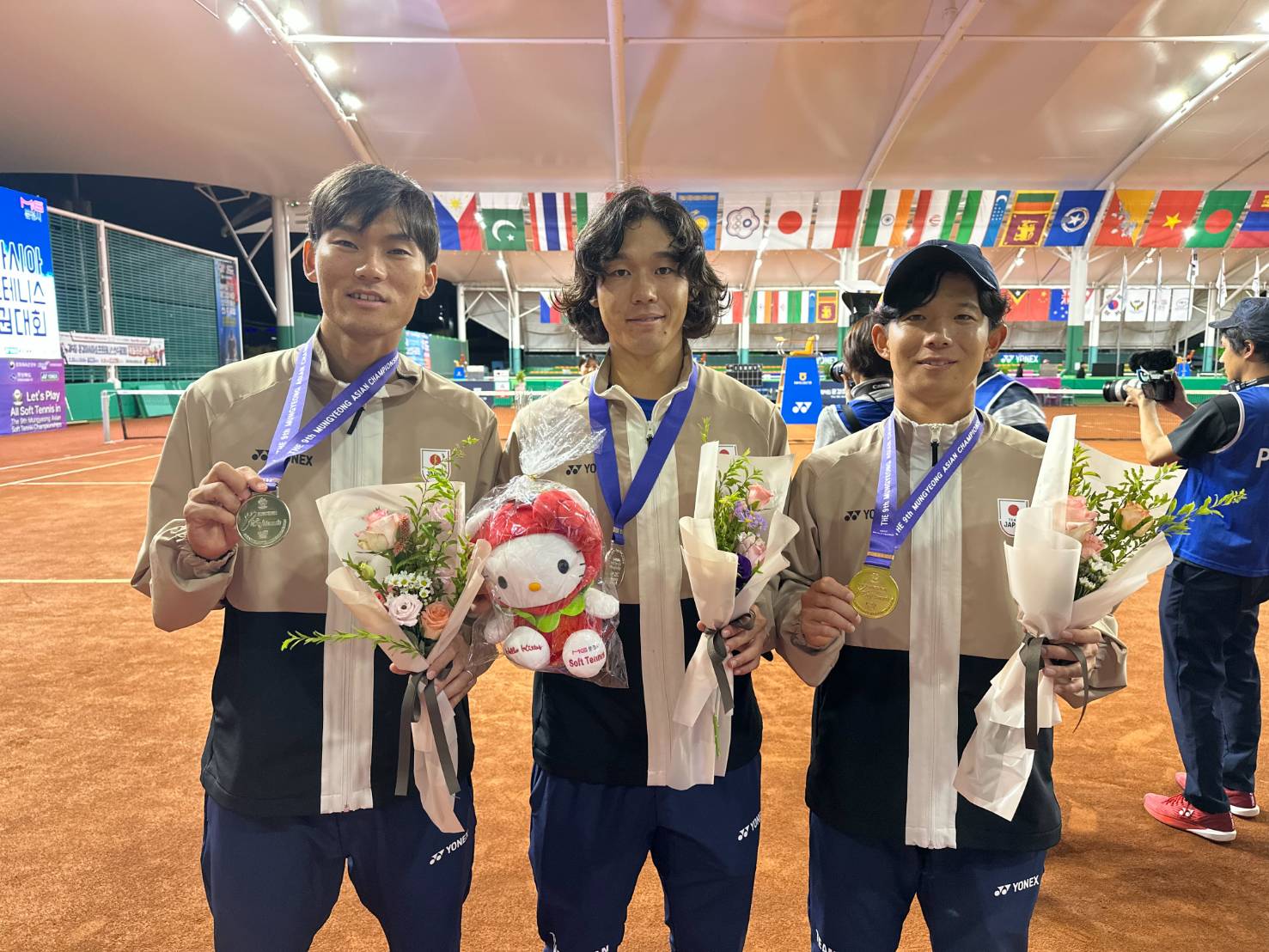 【契約選手情報】第9回アジアソフトテニス選手権大会